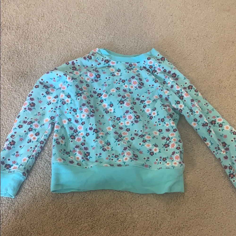 Floral sweater